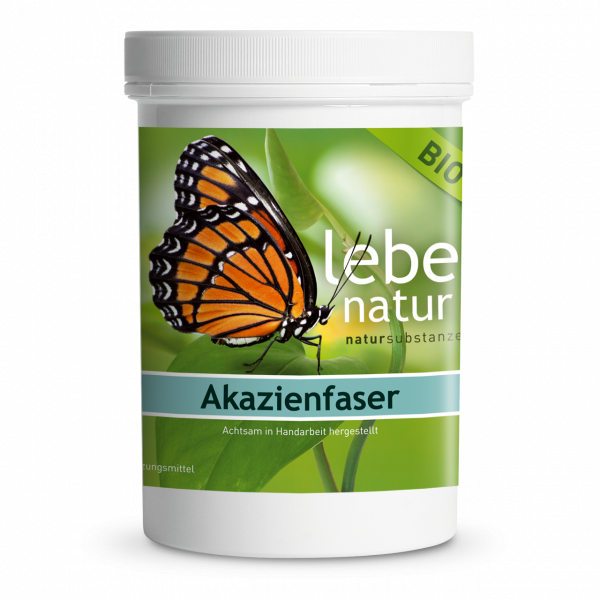 lebe natur® Akazienfaser Pulver BIO 360 g