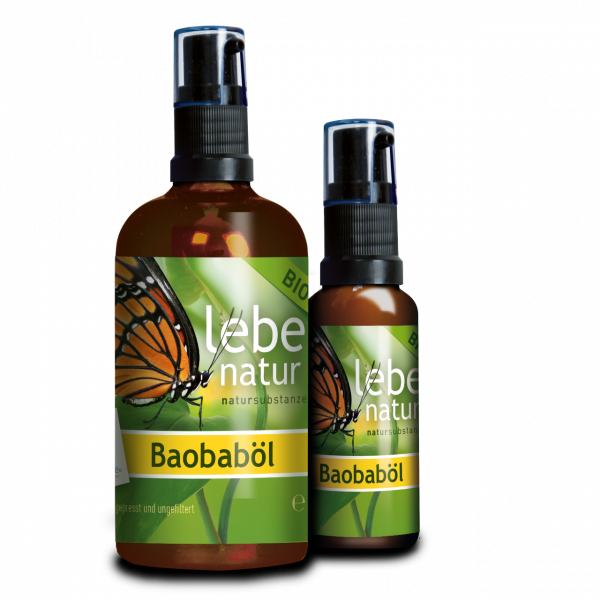 lebe natur® Baobaböl BIO Package 100 ml + 30 ml